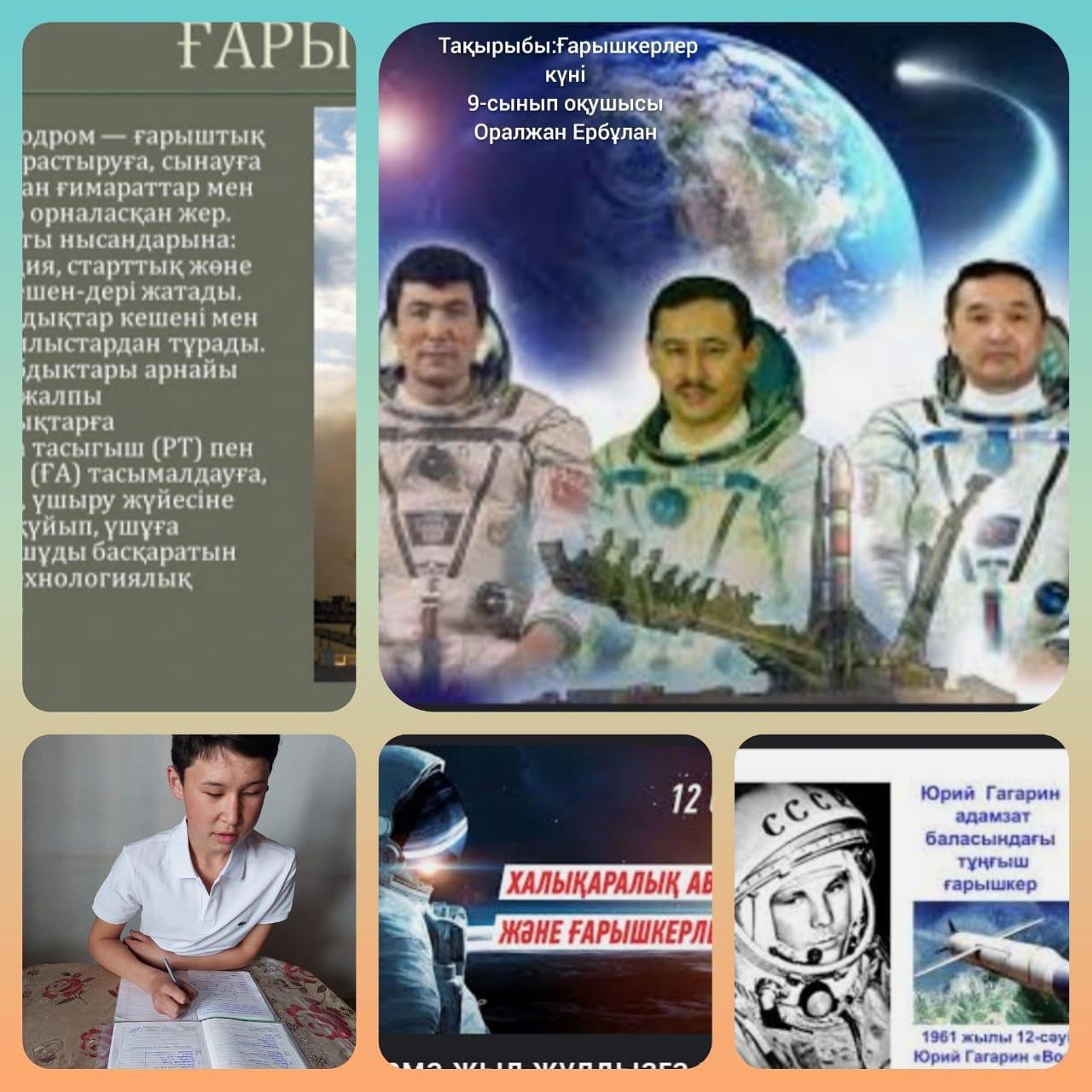 12 Сәуір Ғарышкерлер күні